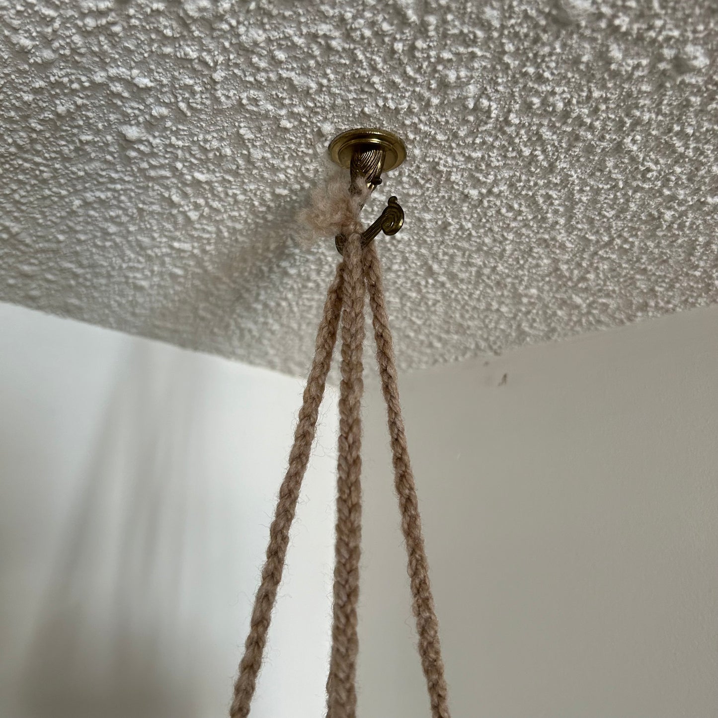 crochet string of hearts