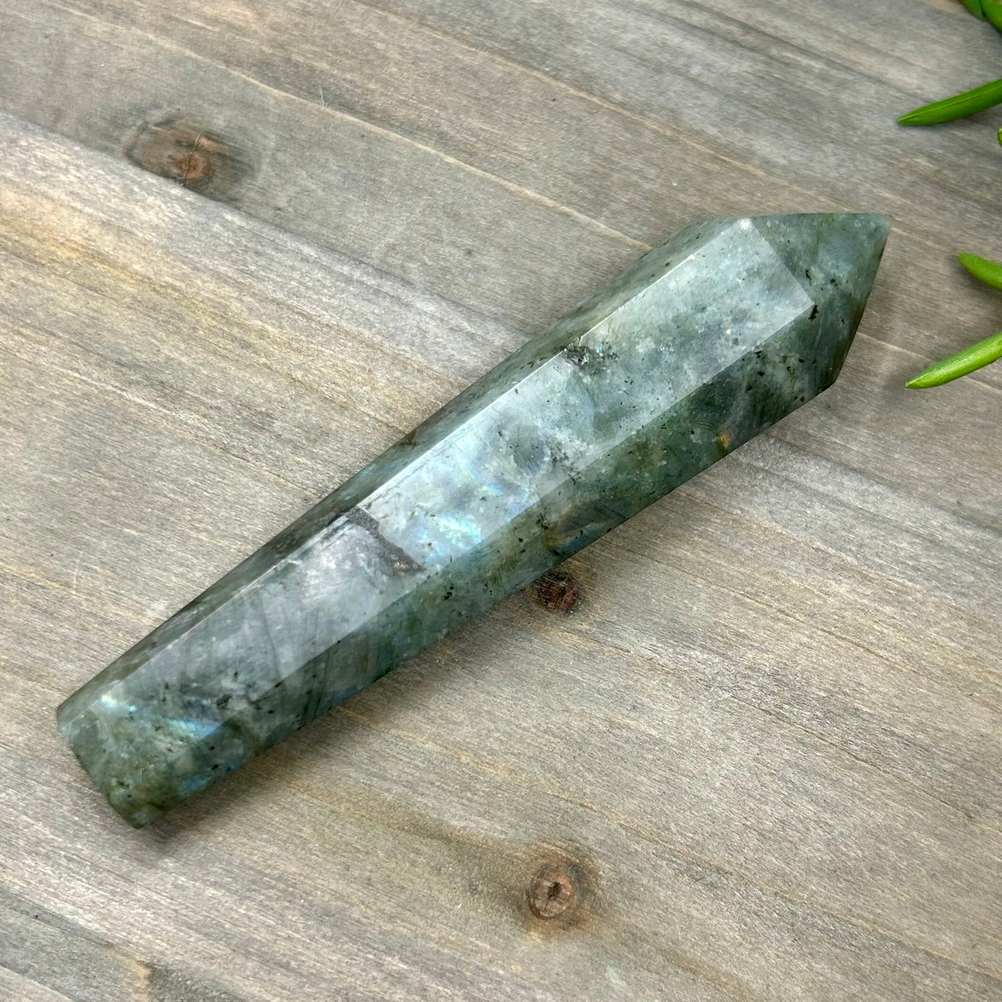 labradorite wand