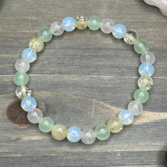 mixed stone bracelet