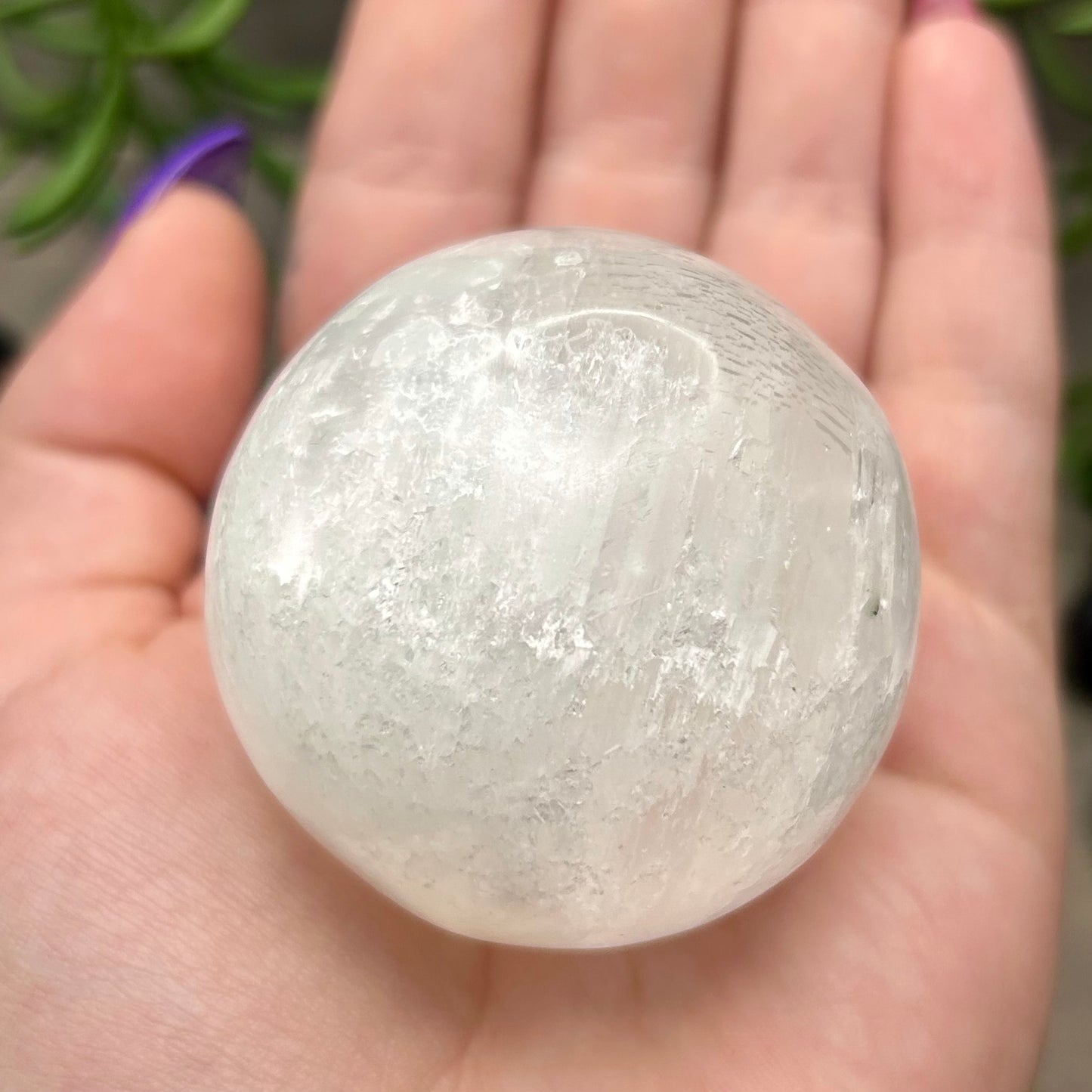 selenite sphere