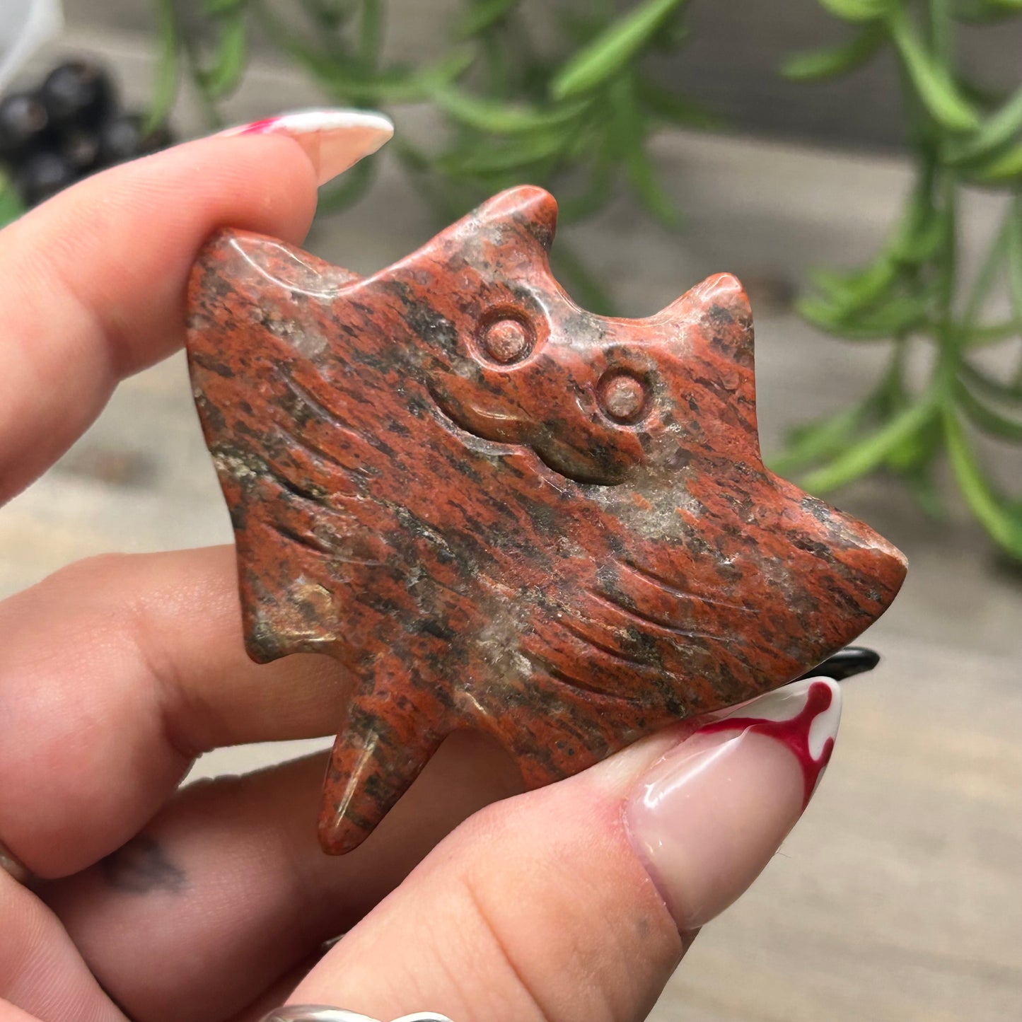 red jasper sting ray