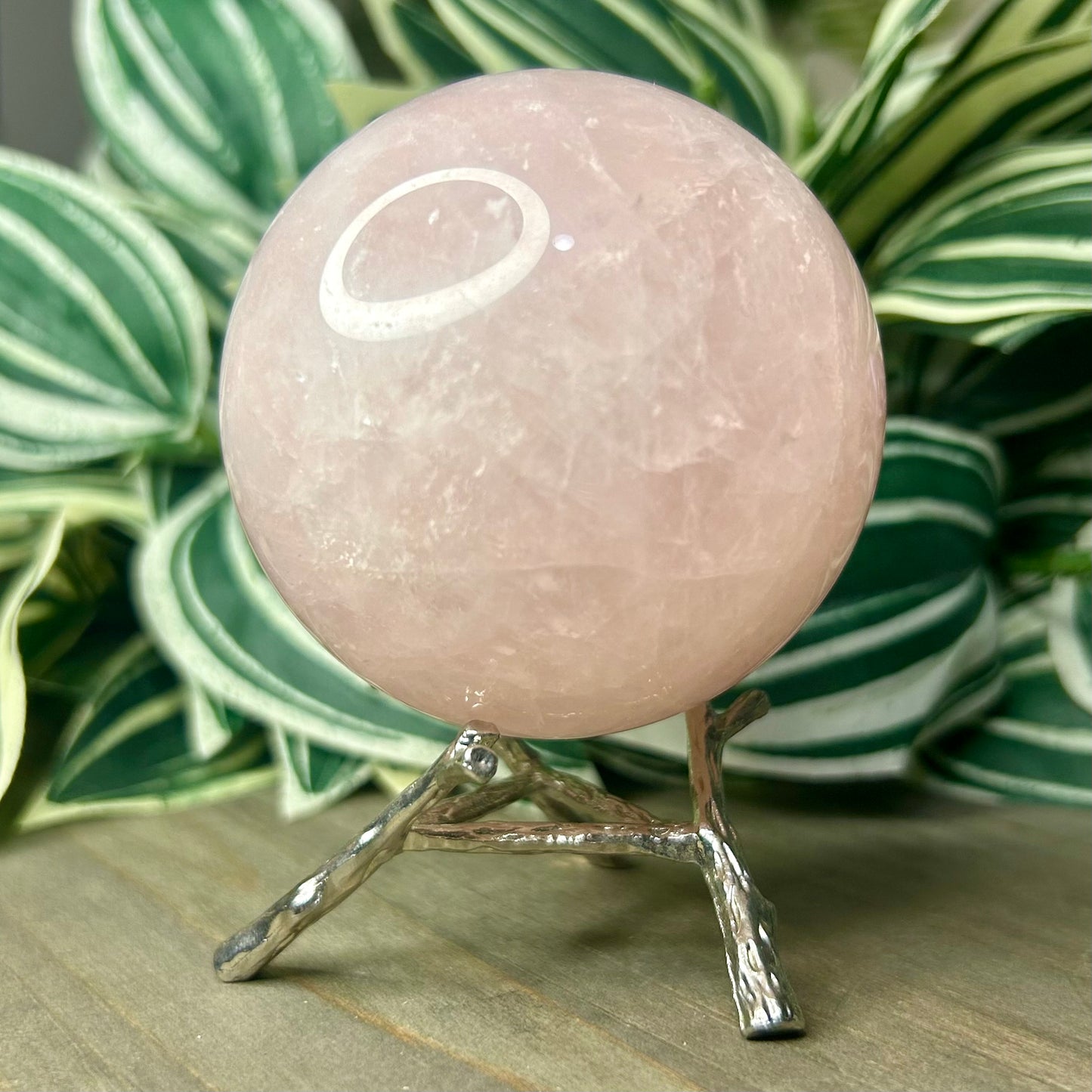 rose quartz sphere