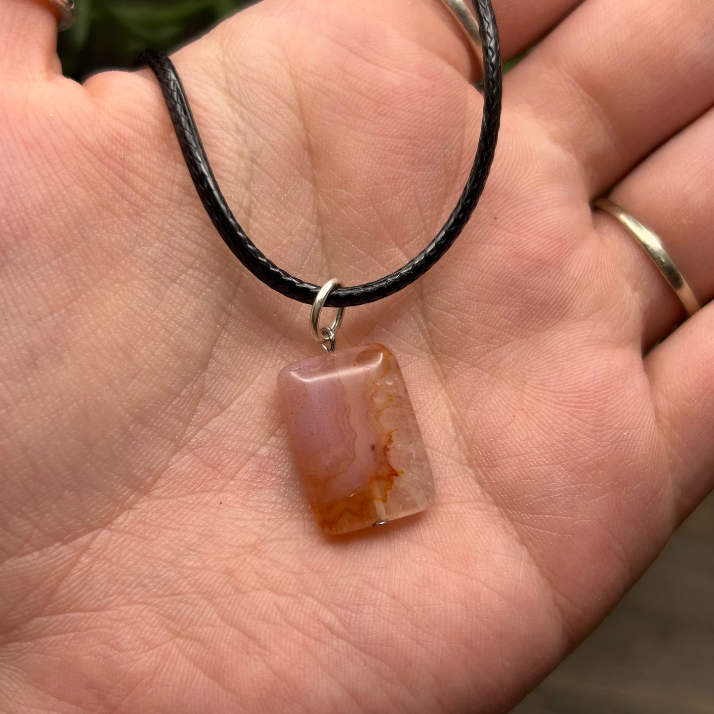 crystal pendant necklace