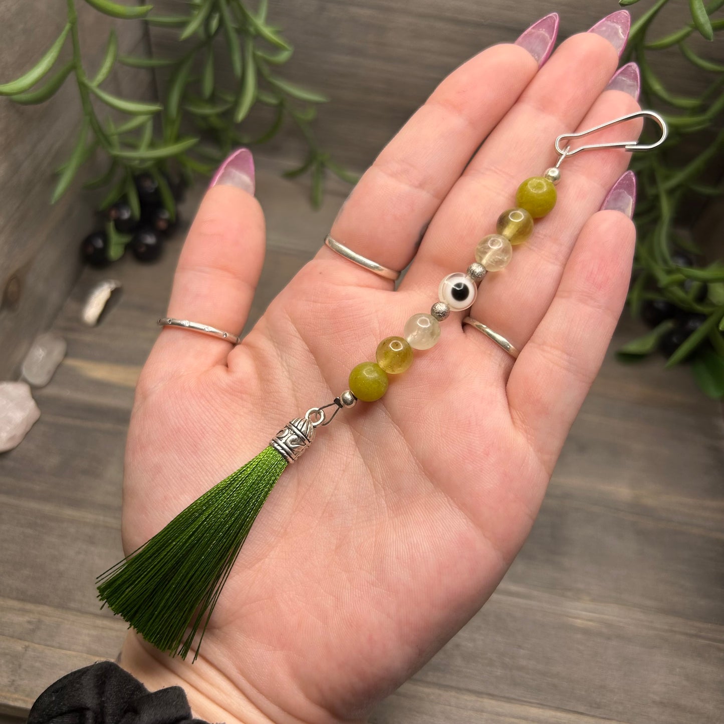 evil eye keychain