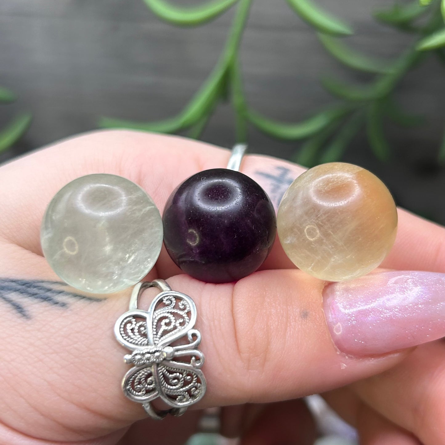 candy fluorite mini sphere