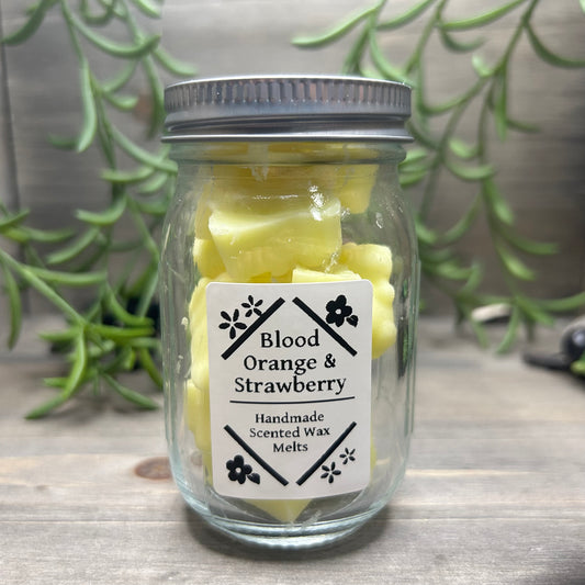 blood orange & strawberry wax melts