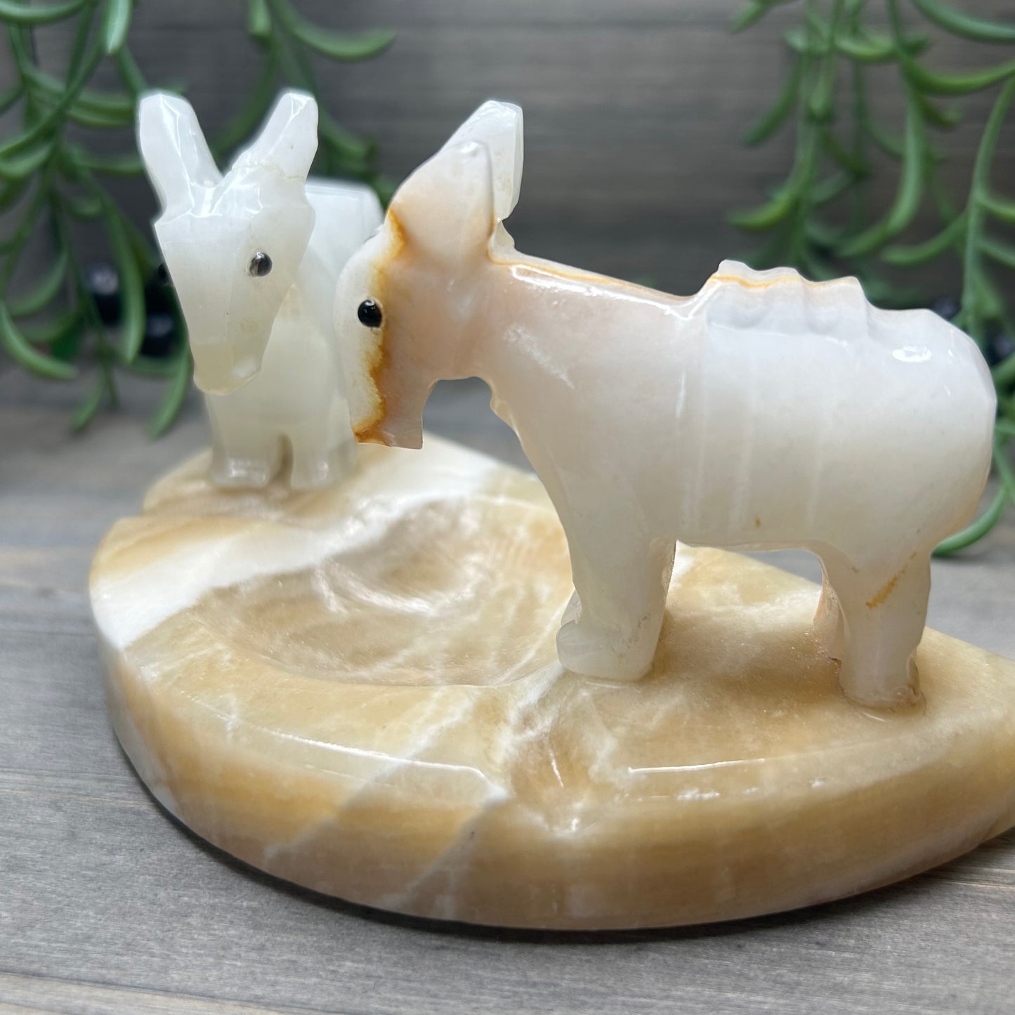 onyx goat ashtray