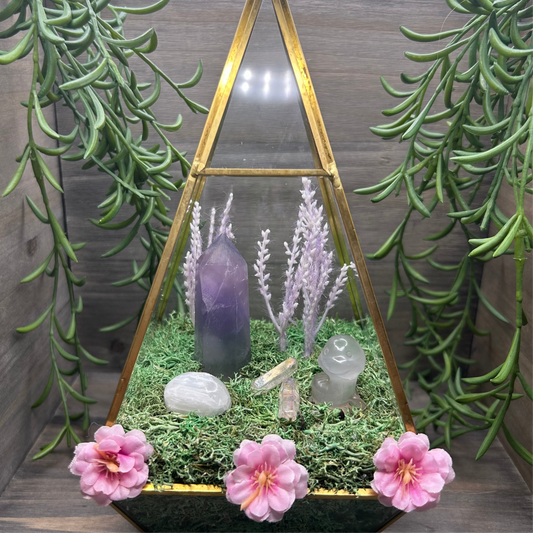 fluorite terrarium