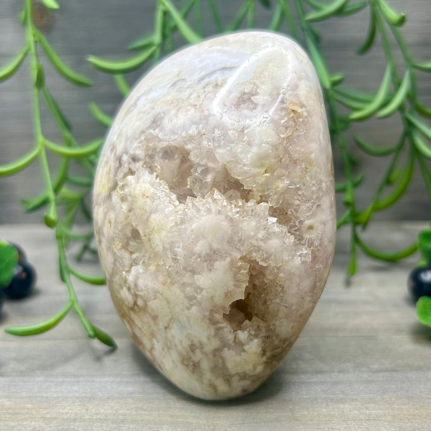 large flower agate freeform