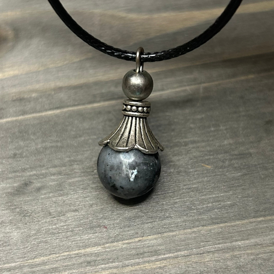 larvikite necklace
