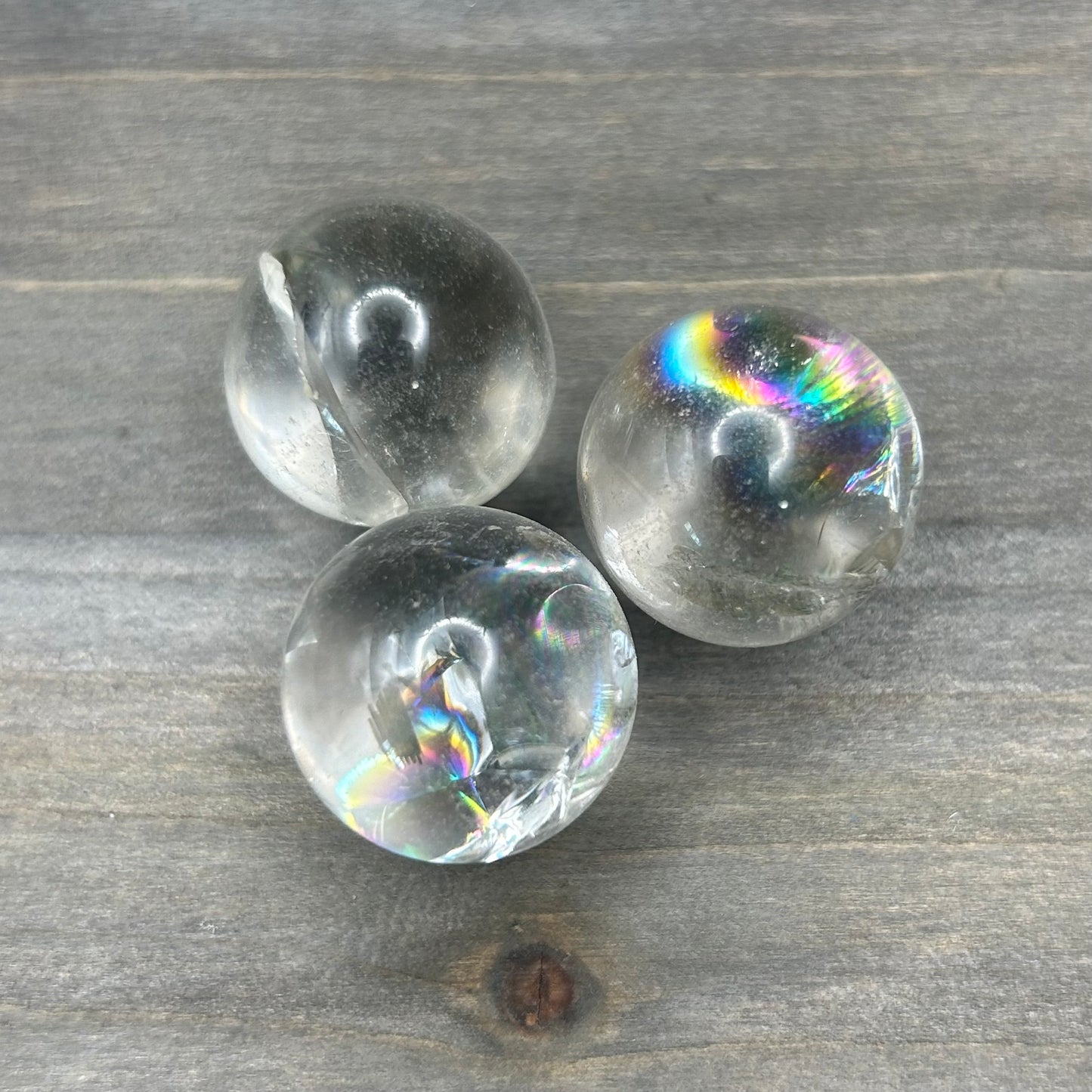 clear quartz mini sphere