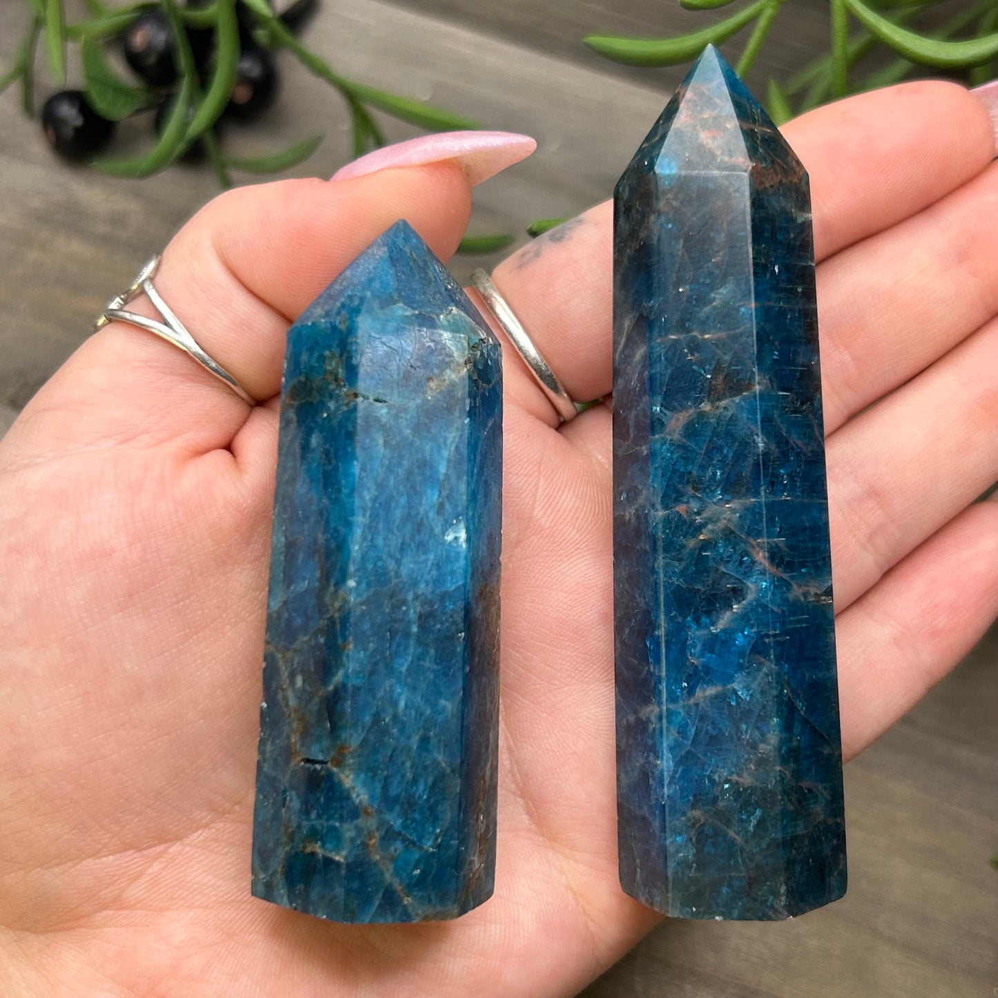 blue apatite tower