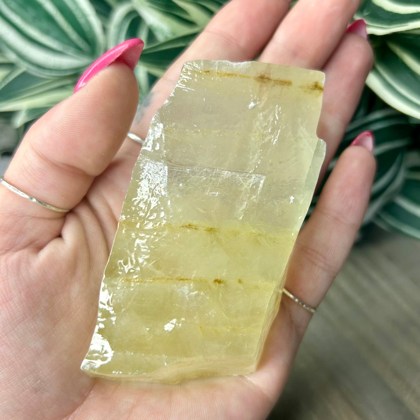 raw honey calcite