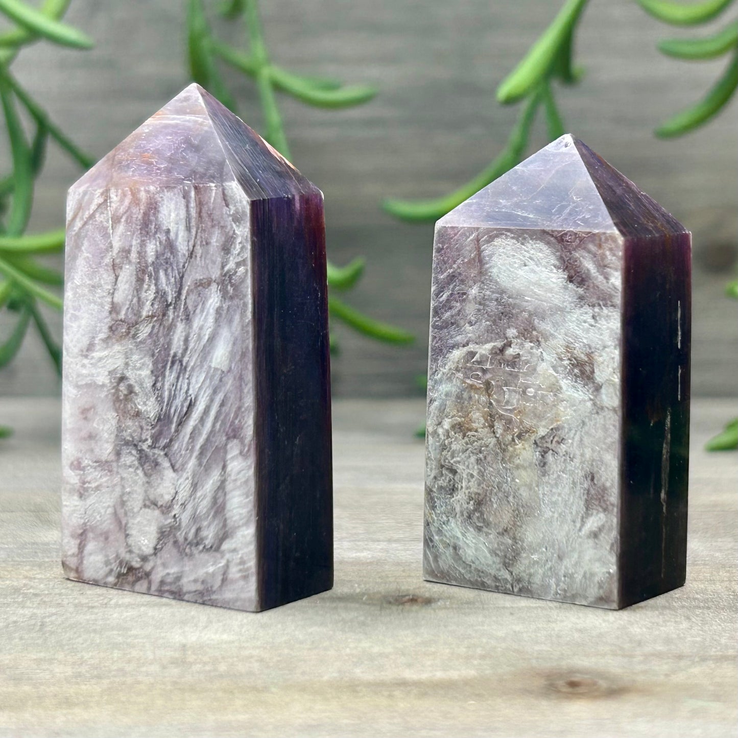 purple mica tower