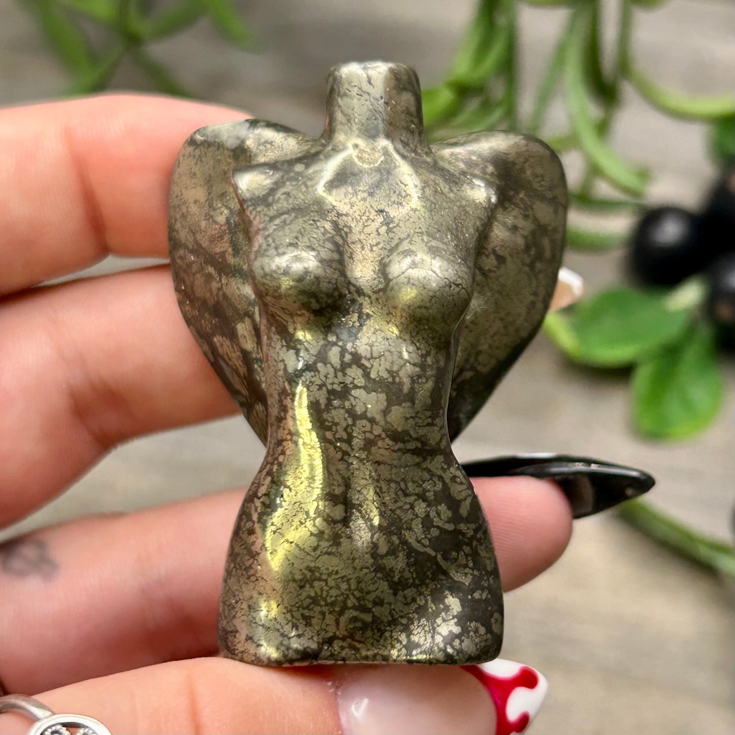 pyrite angel goddess