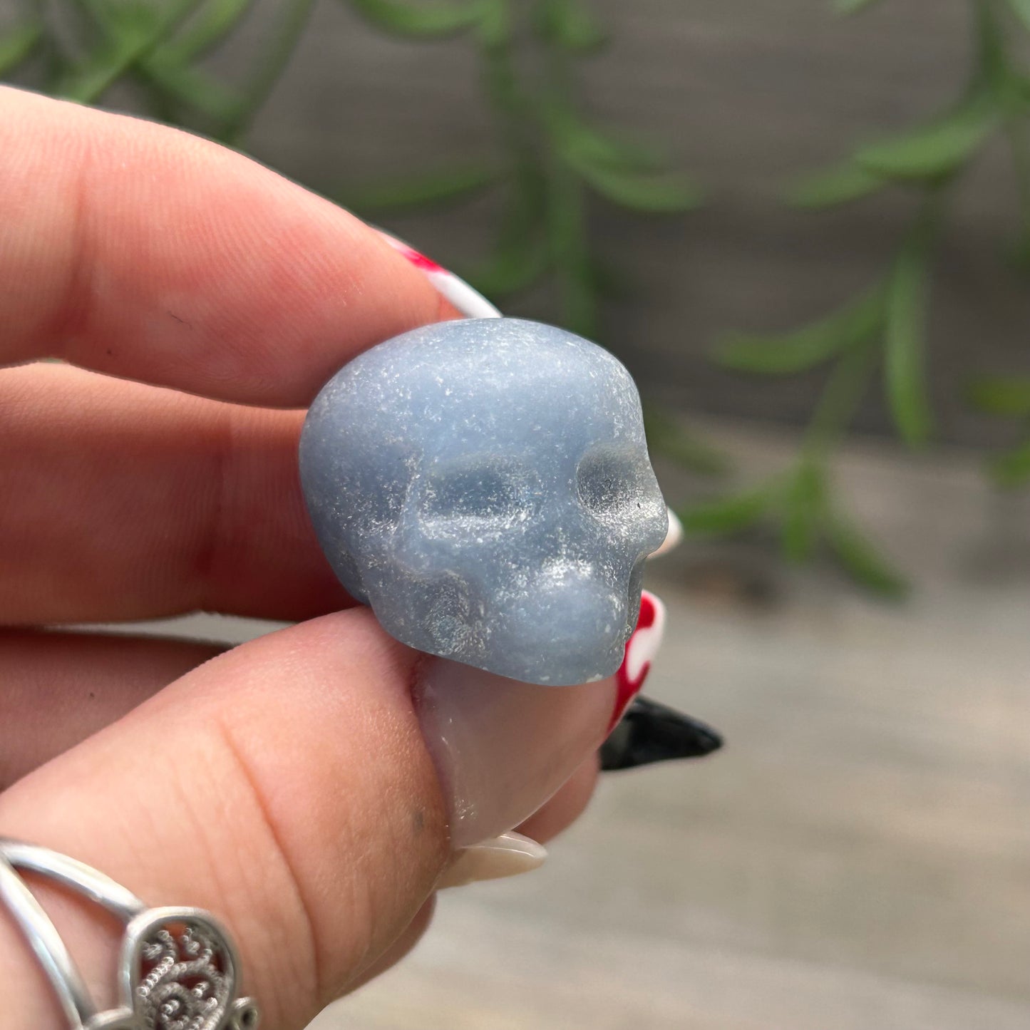 small crystal skull