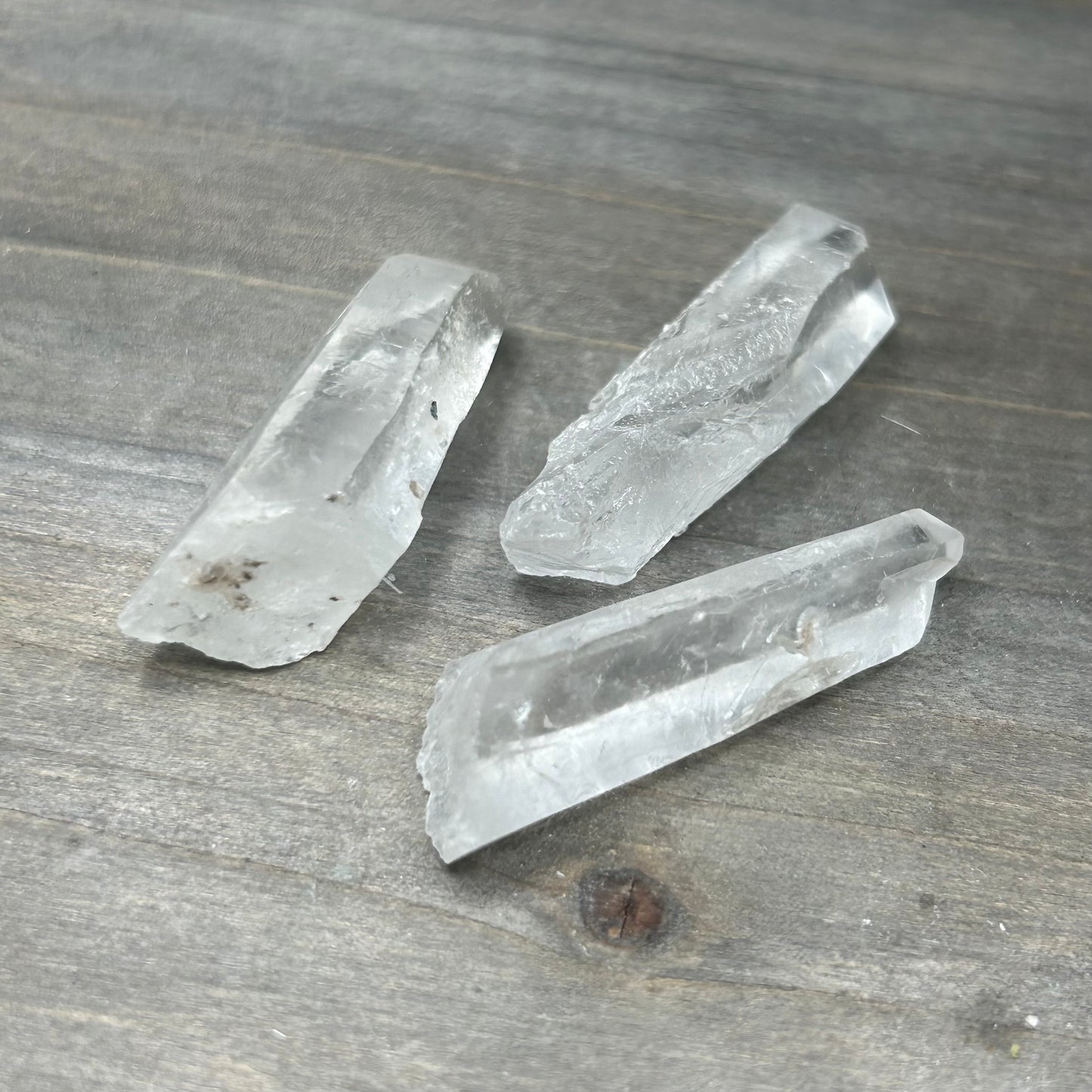 clear quartz point