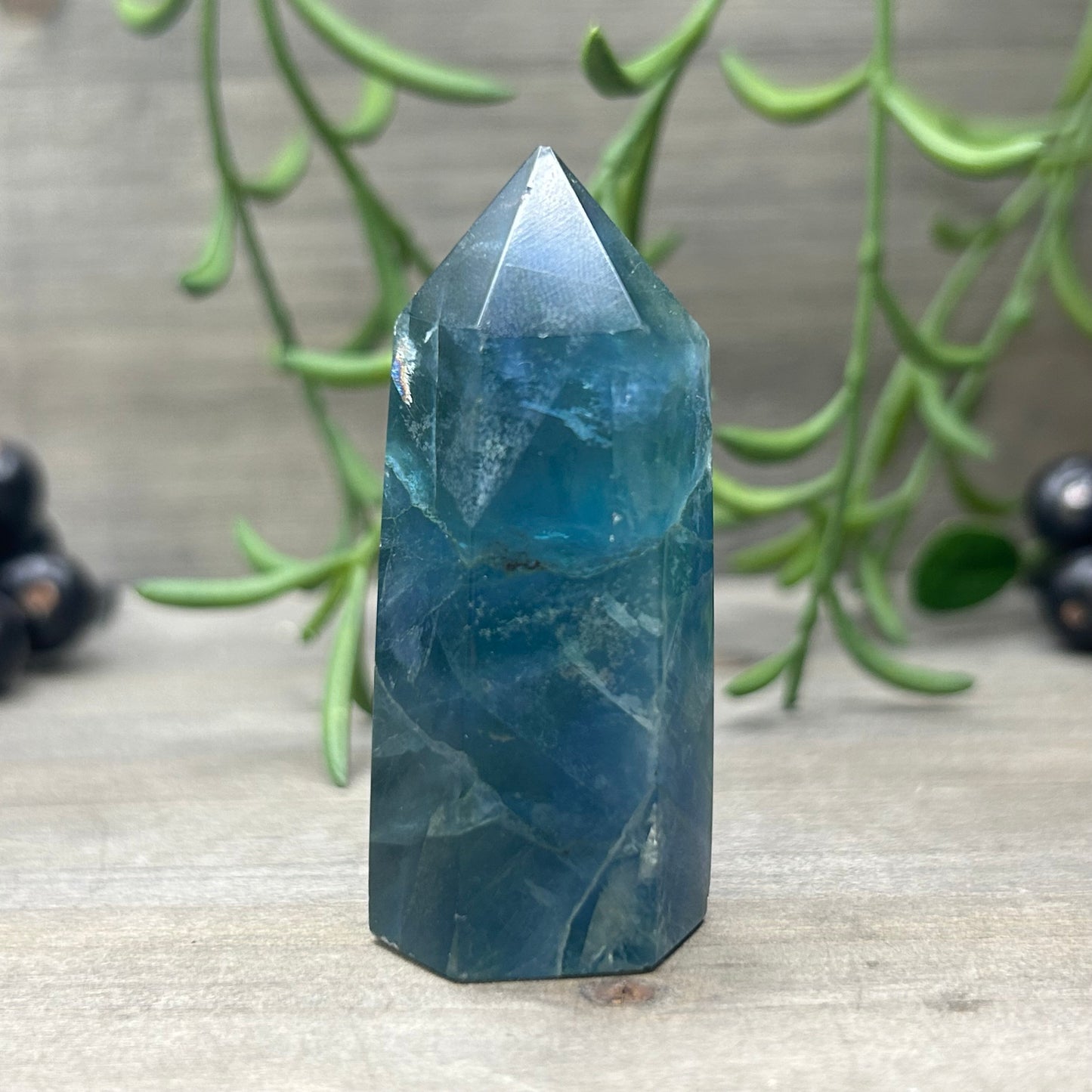 blue fluorite tower