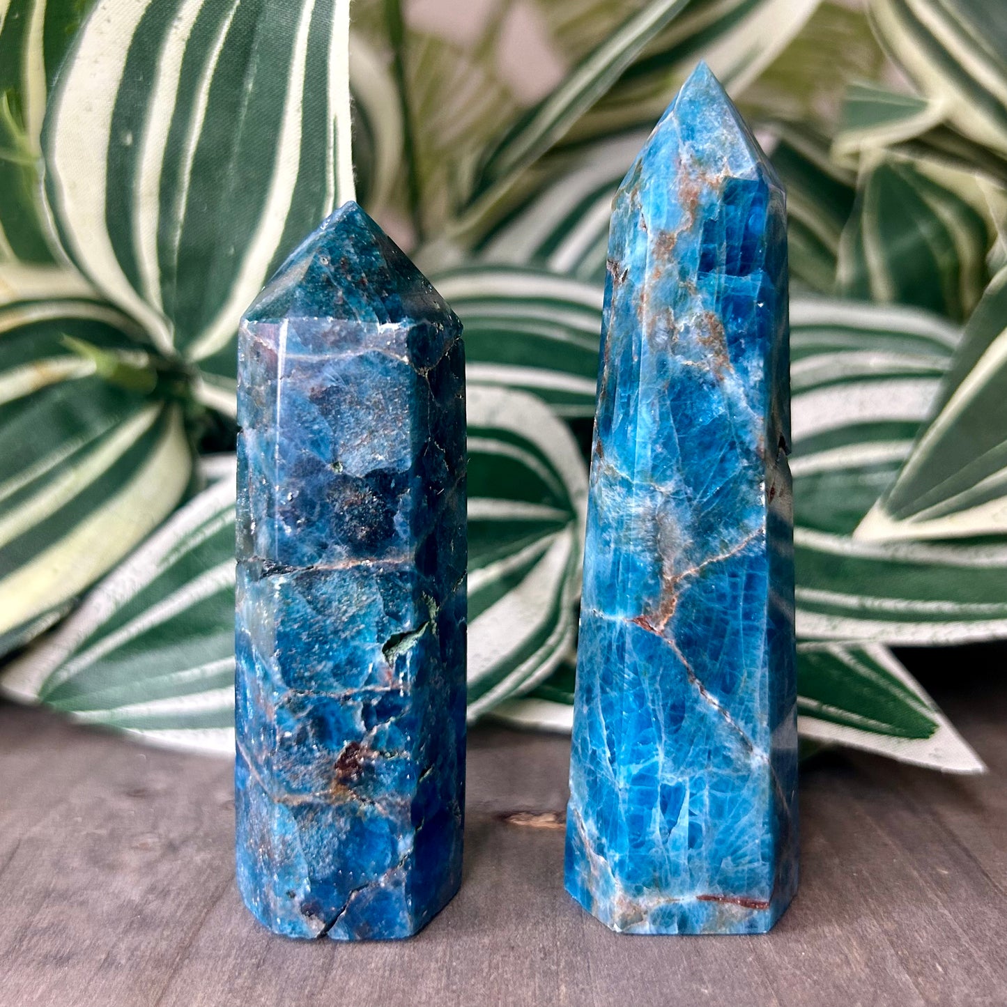 blue apatite tower