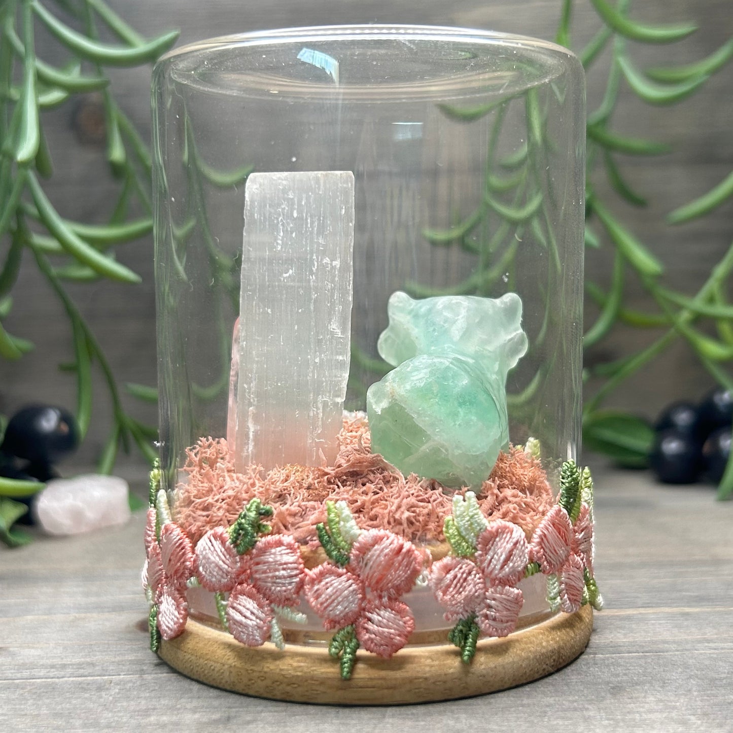 fluorite cow terrarium