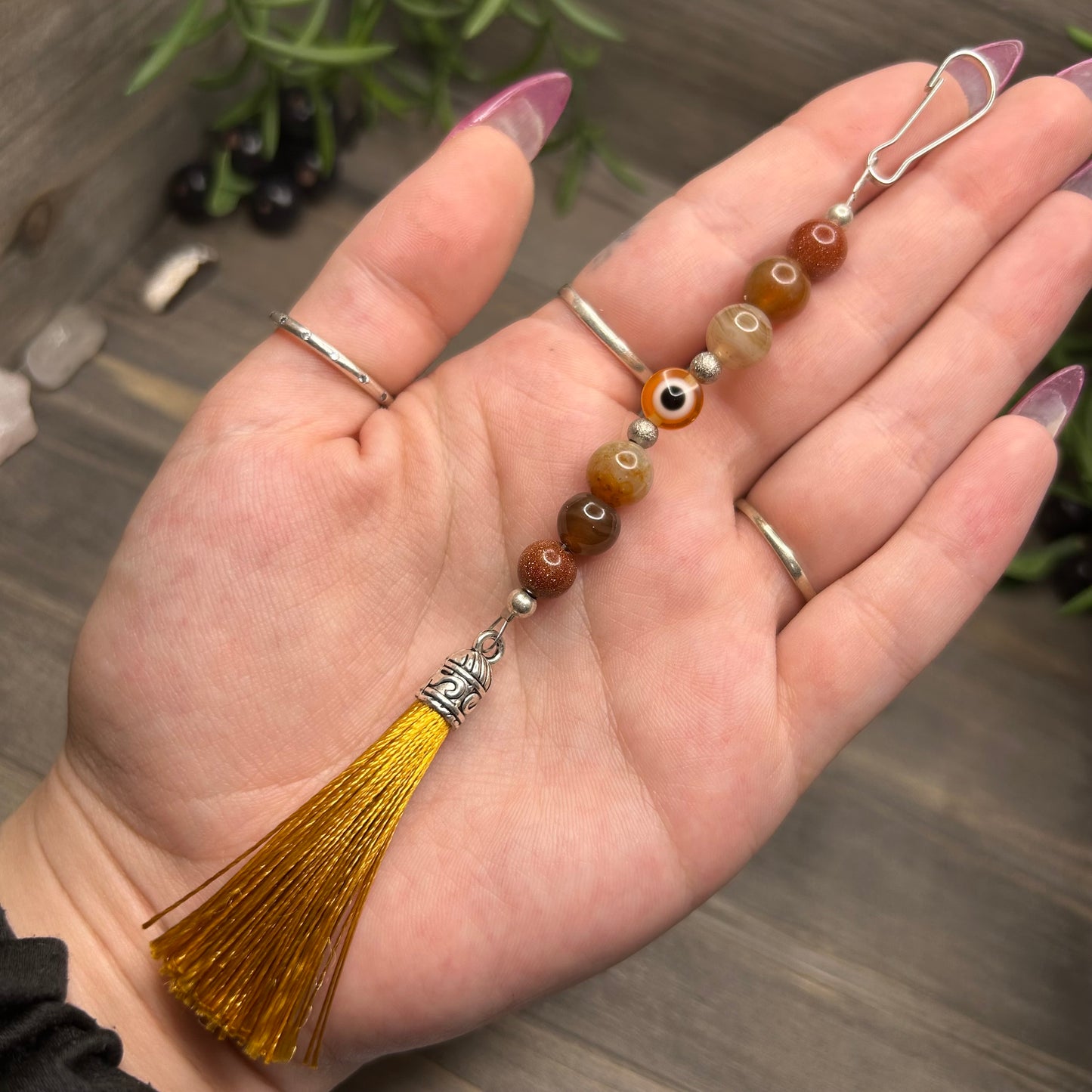 evil eye keychain