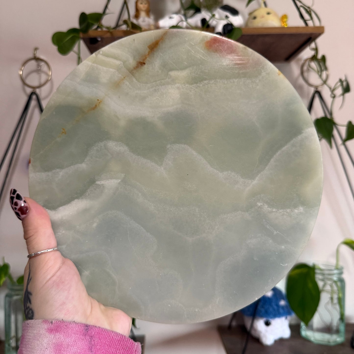 vintage onyx plate