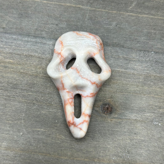 red vein jasper scream mask