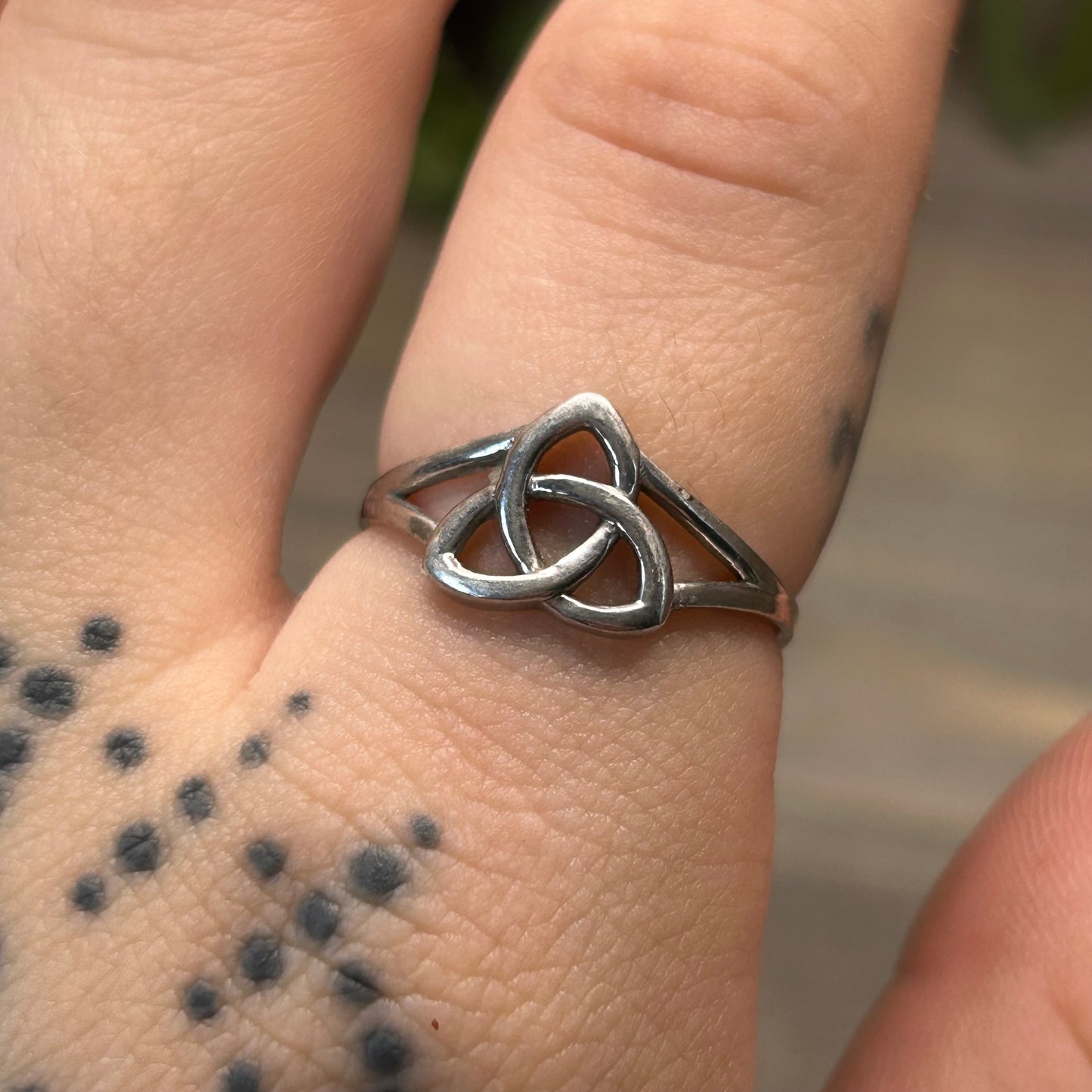 celtic trinity ring (sz 7)