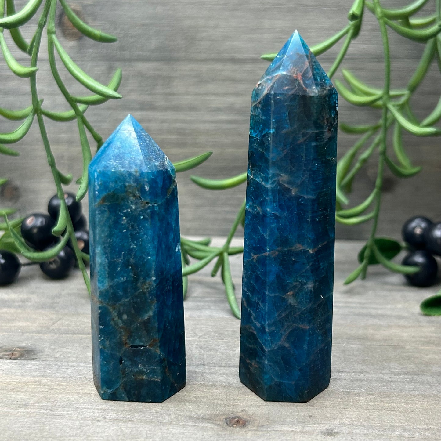 blue apatite tower