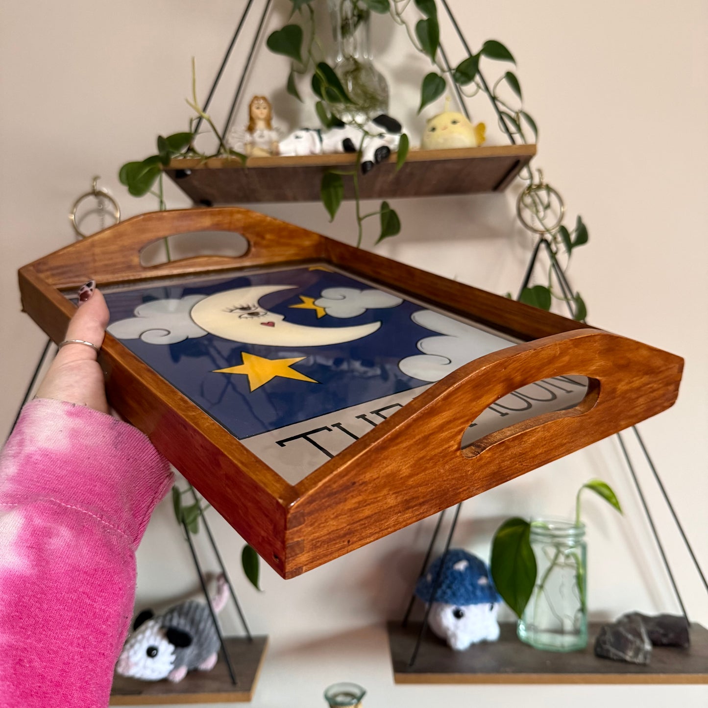 tarot moon tray
