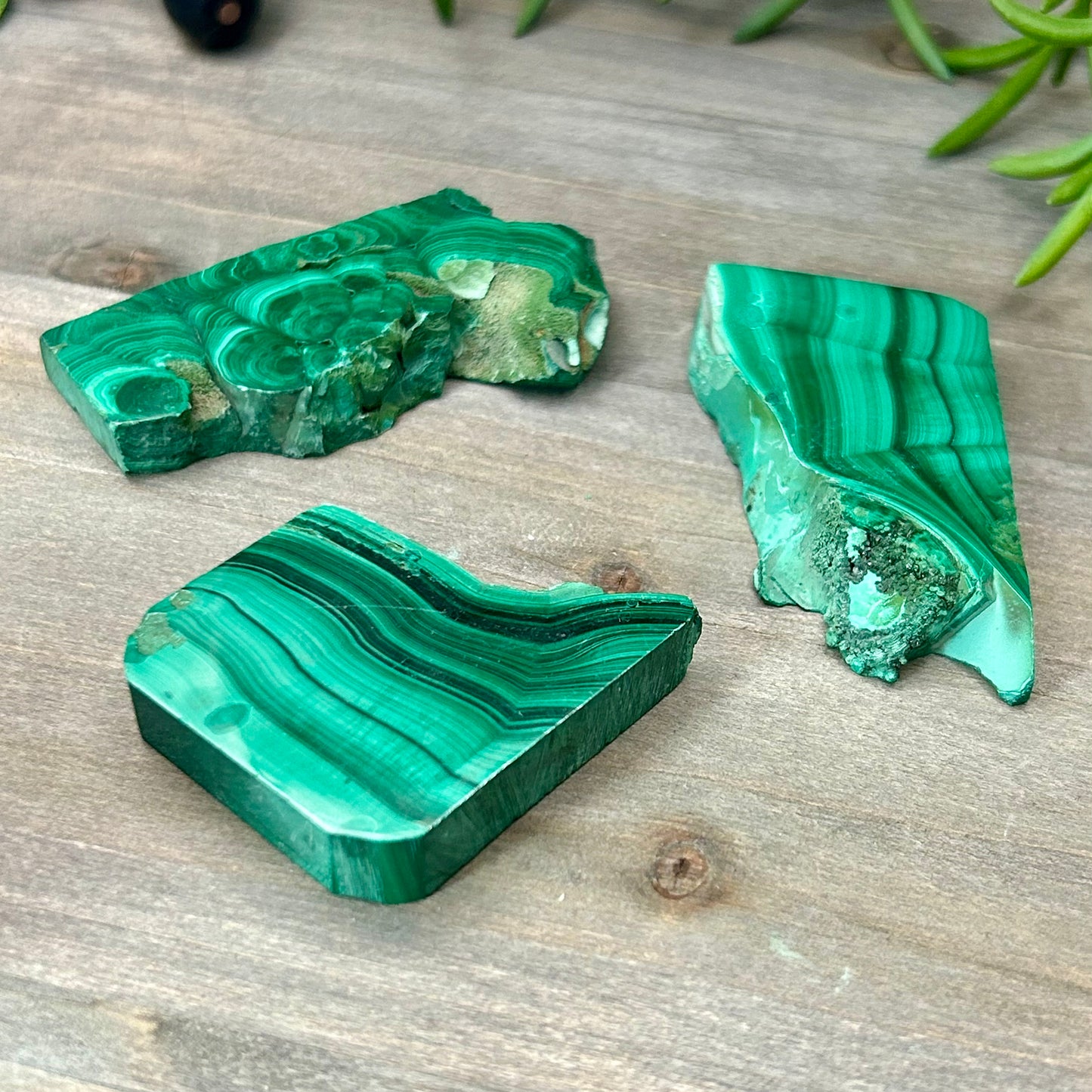 malachite slab