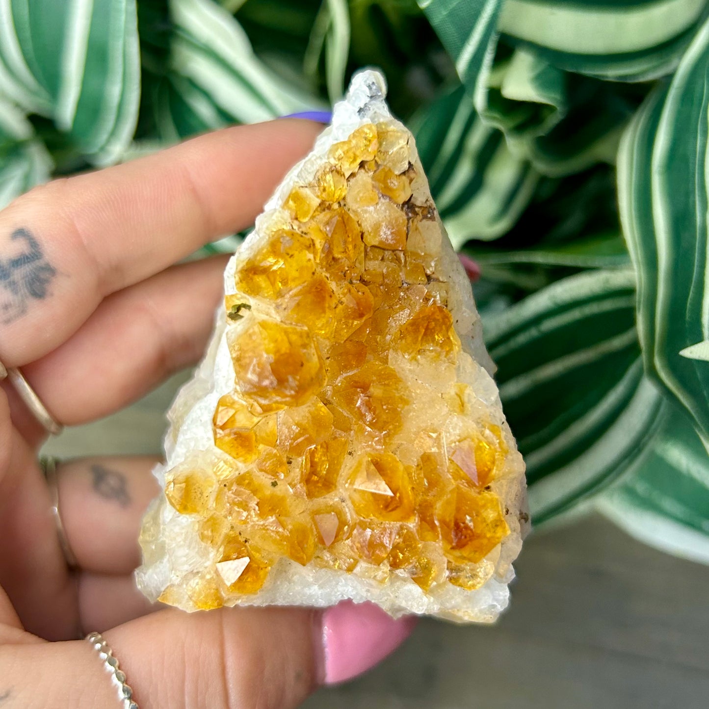 citrine cluster