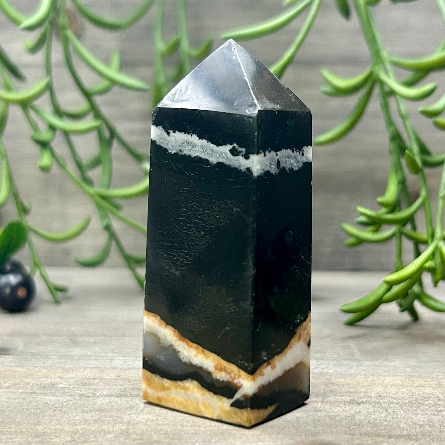 black agate tower