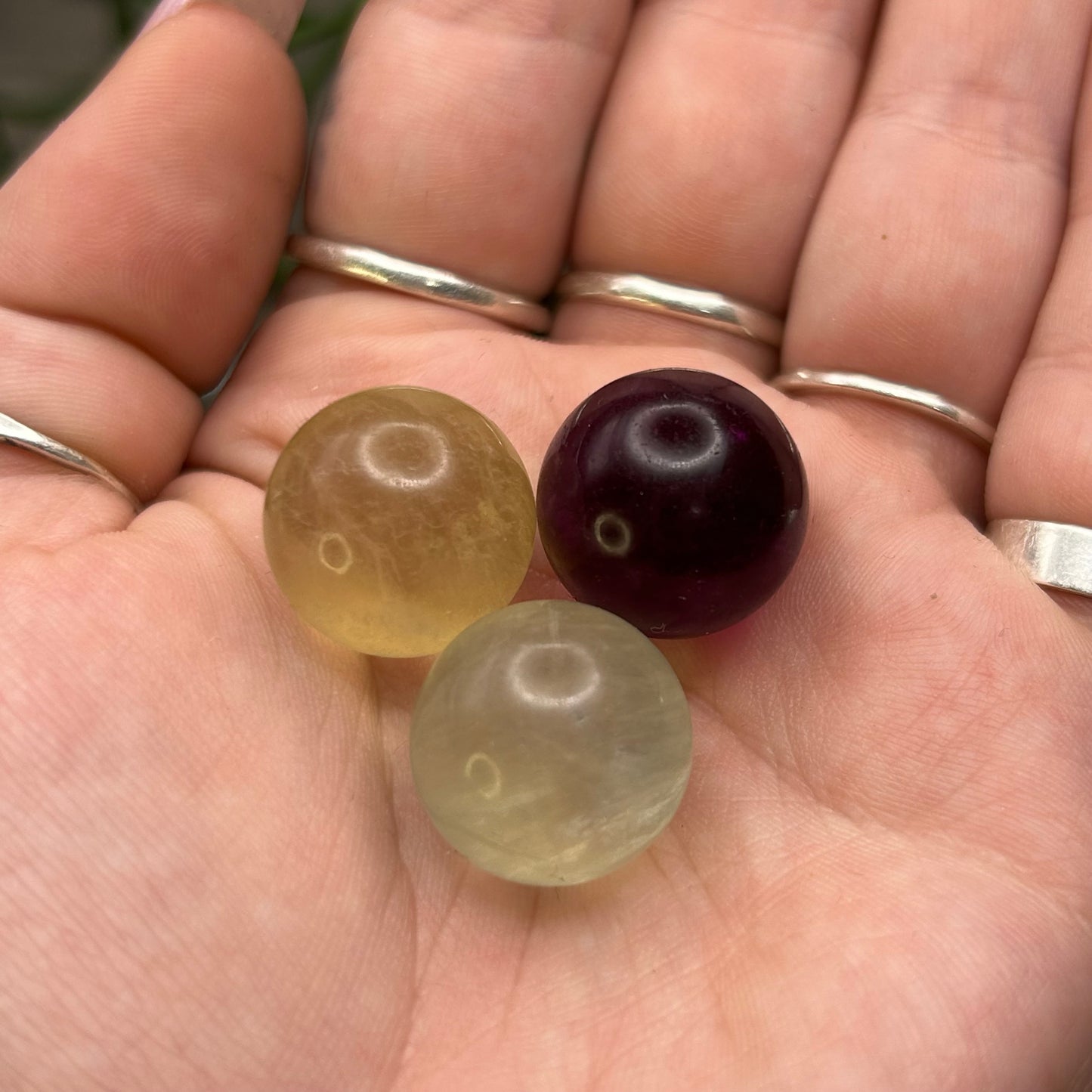 candy fluorite mini sphere