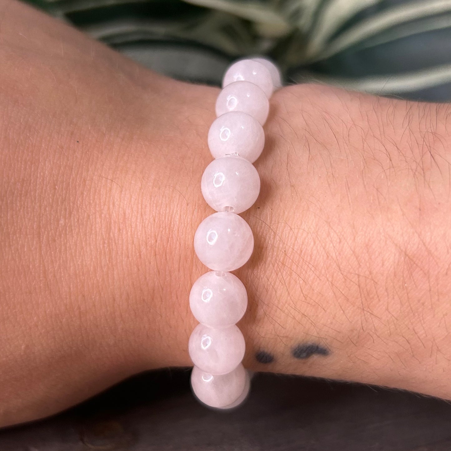 white calcite bracelet