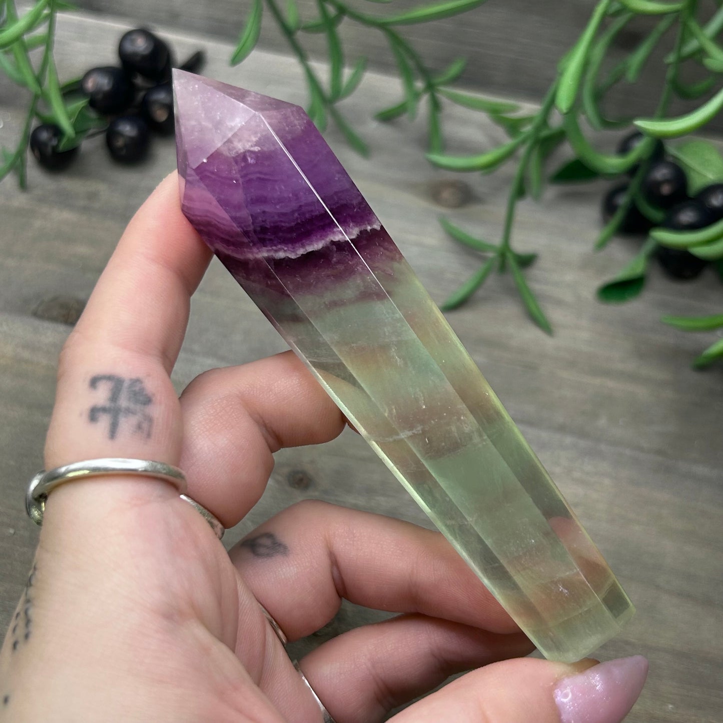 candy fluorite wand