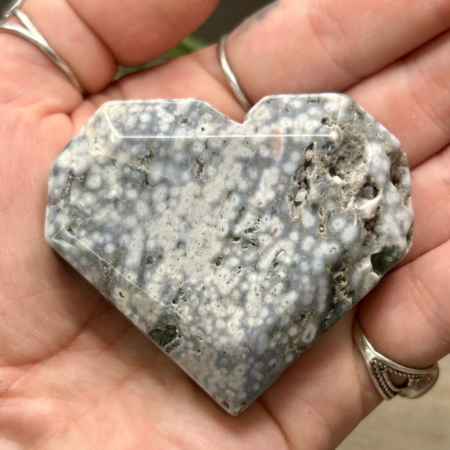 ocean jasper heart