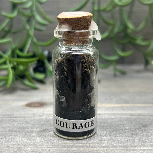 courage spell jar