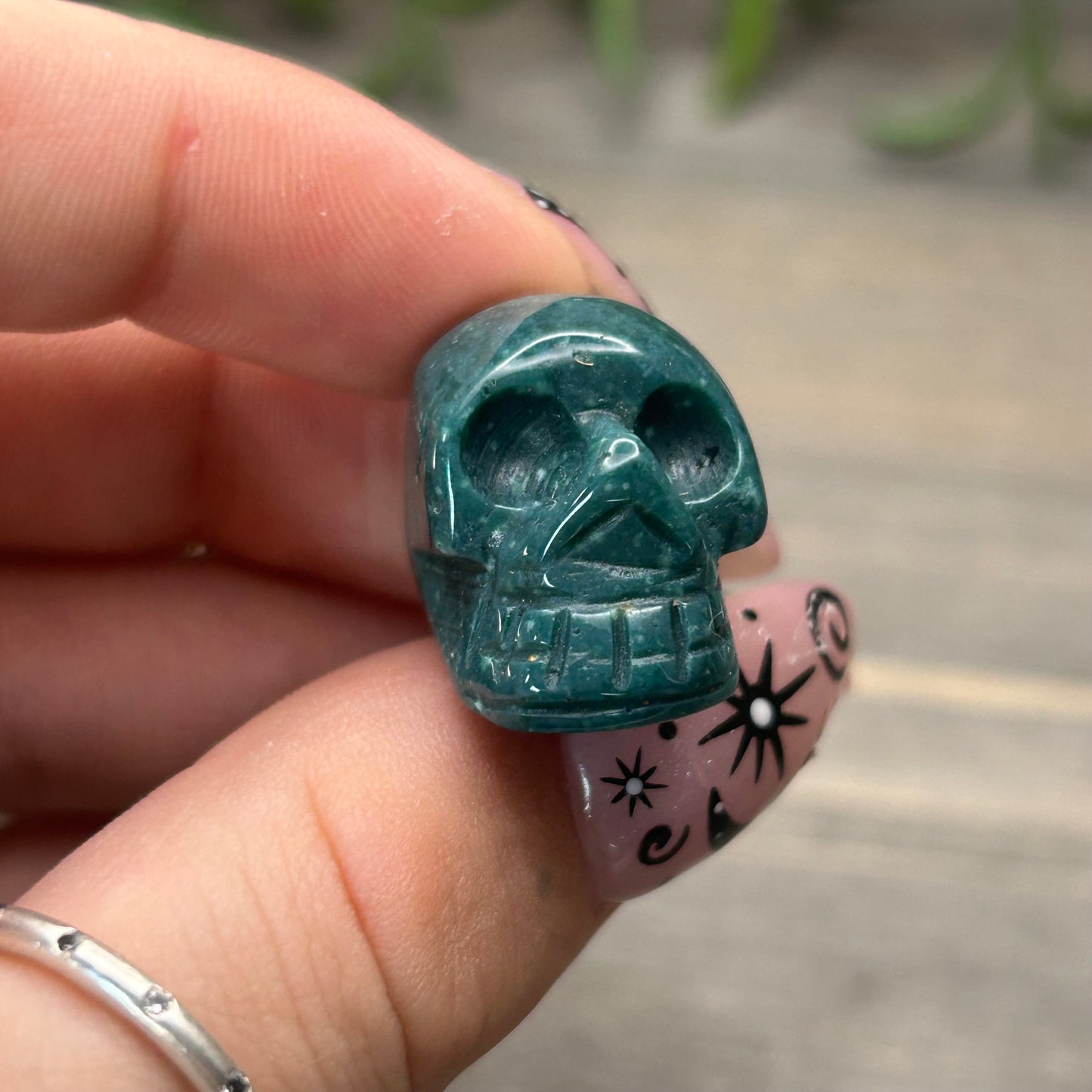 ocean jasper skull