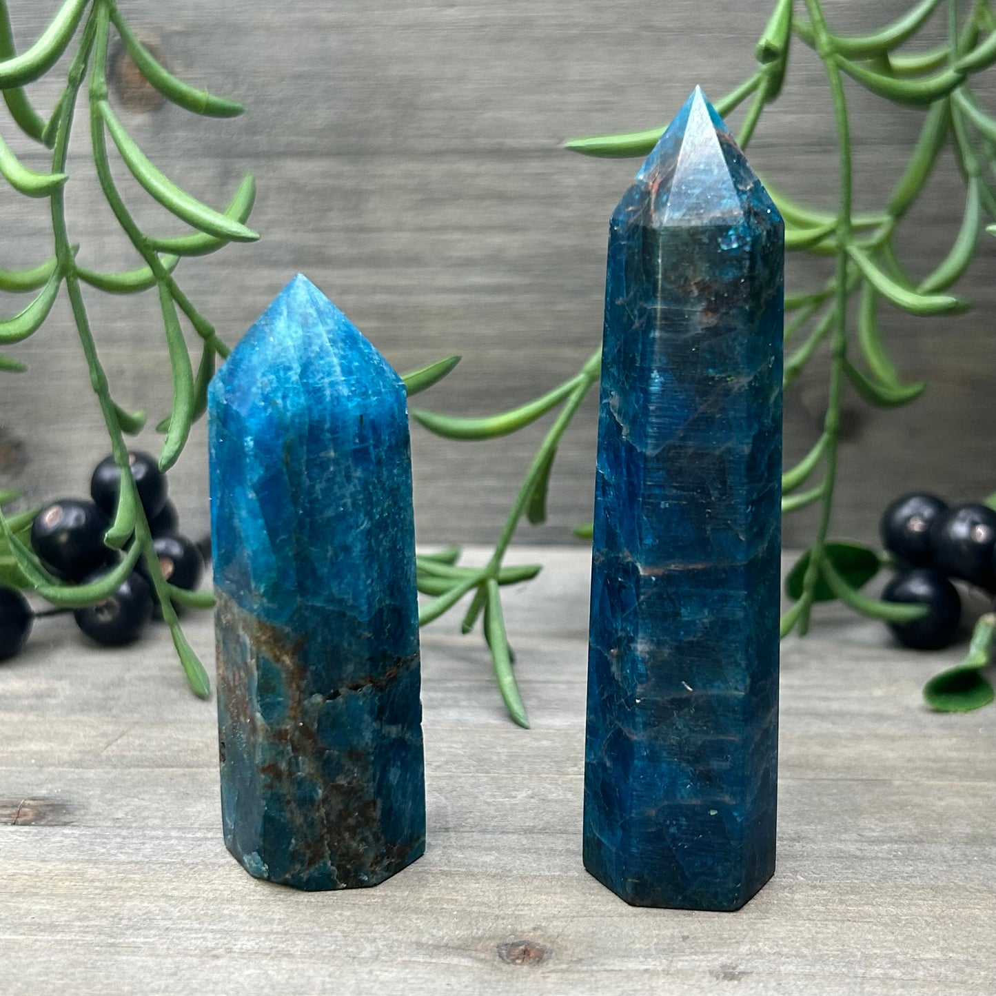 blue apatite tower