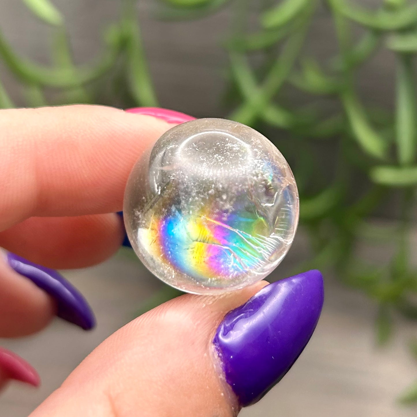 clear quartz mini sphere