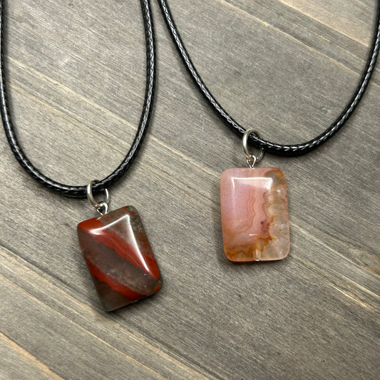 crystal pendant necklace