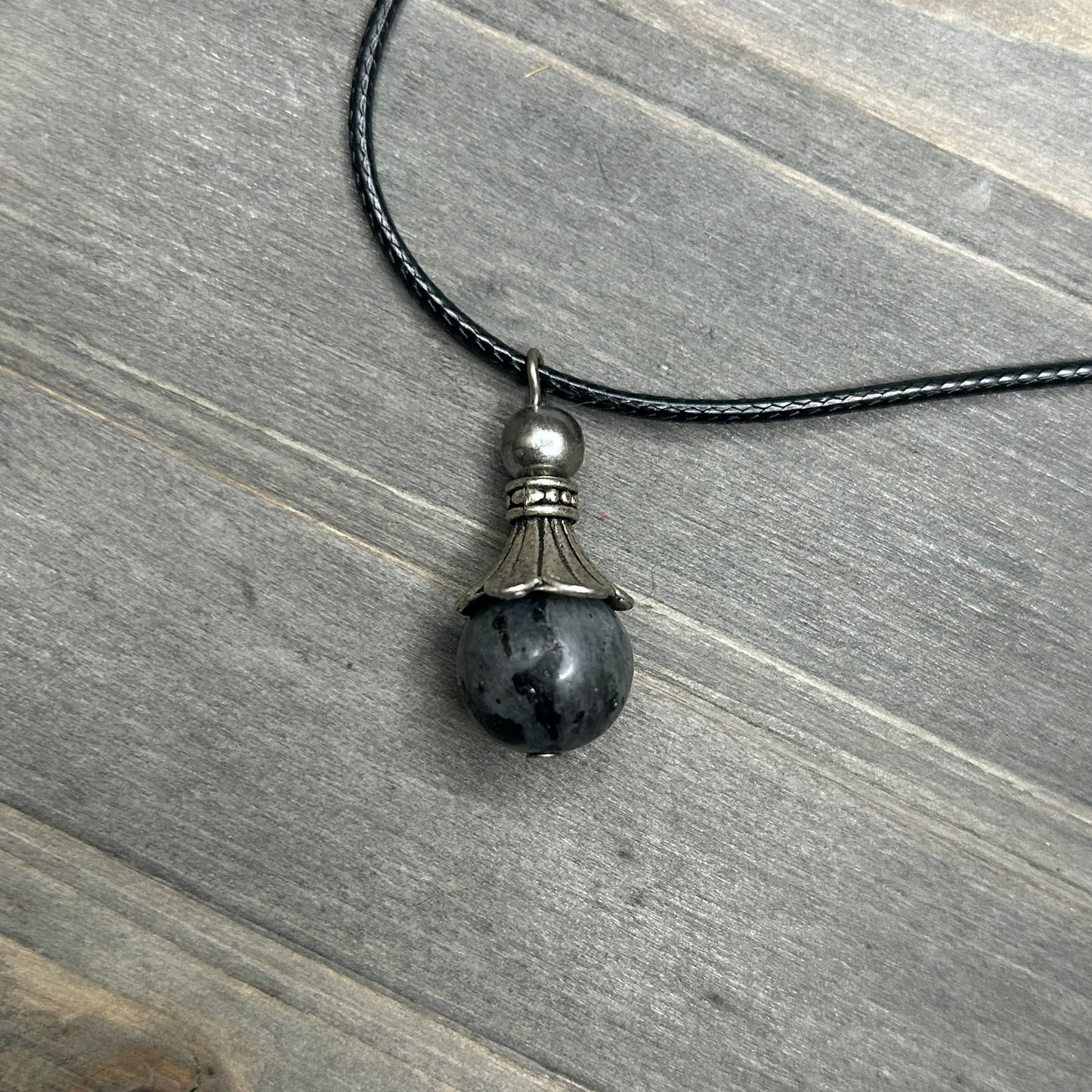 larvikite necklace