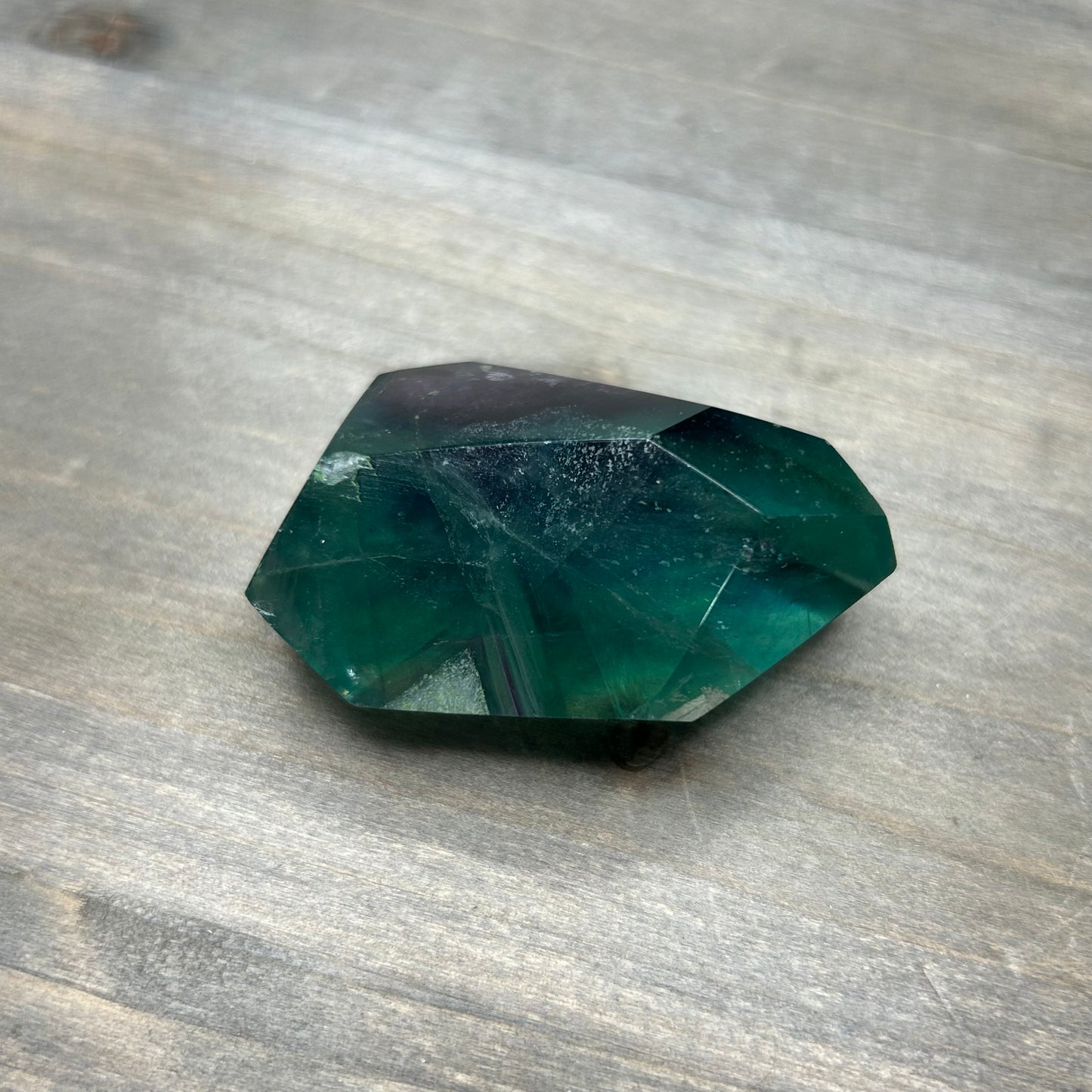 rainbow fluorite freeform