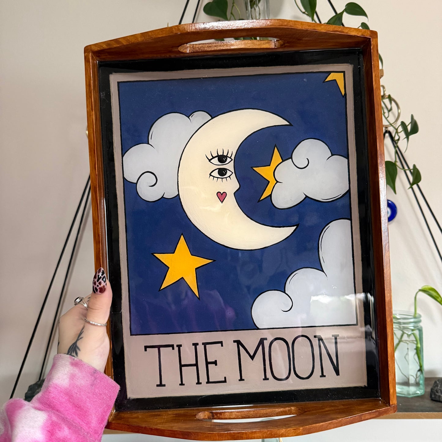 tarot moon tray