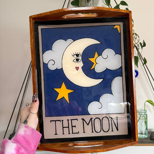 tarot moon tray