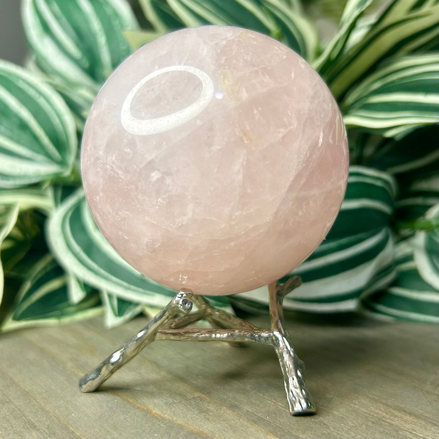 rose quartz sphere