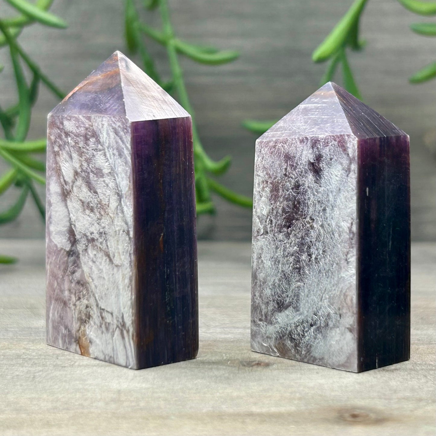 purple mica tower