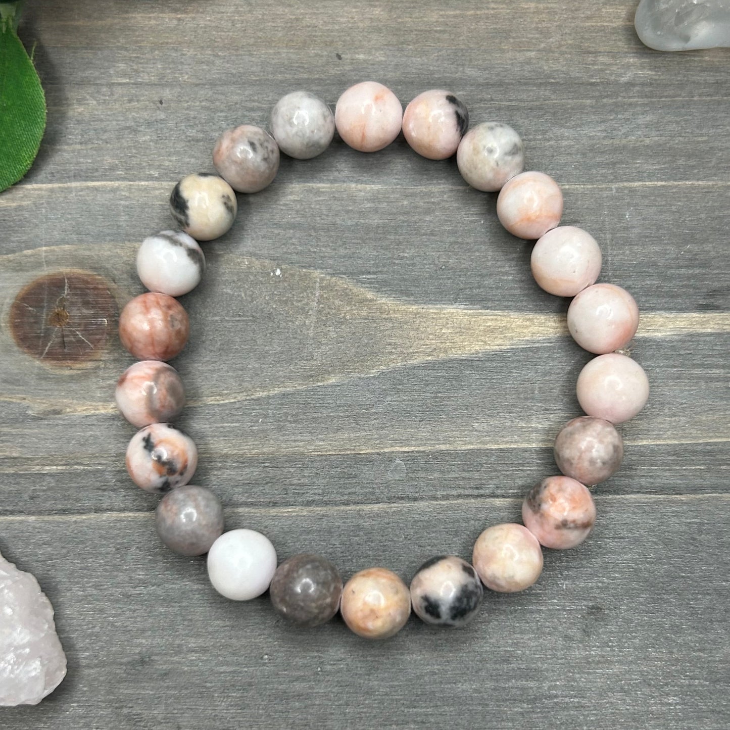 pink picasso jasper bracelet
