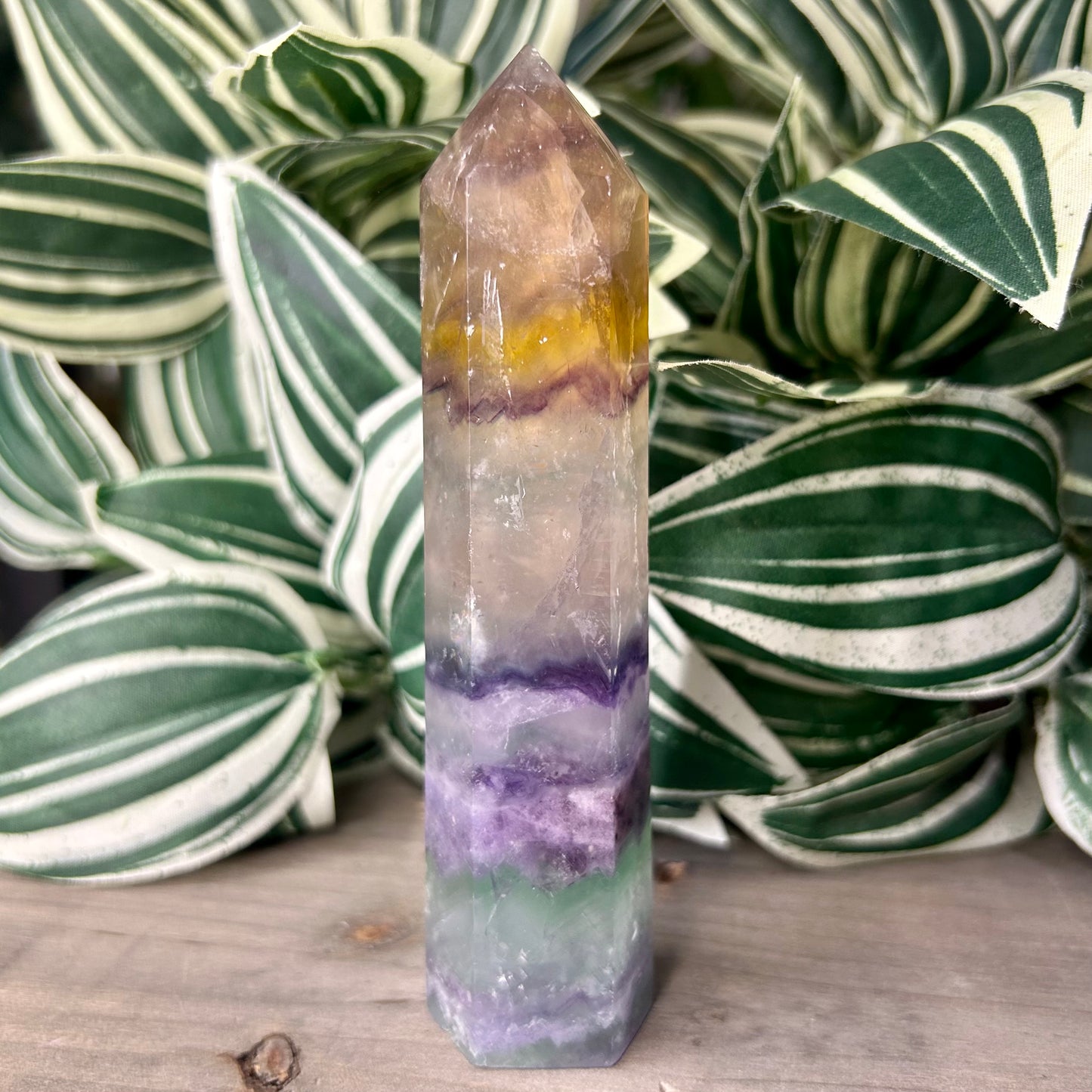 large fluorite tower